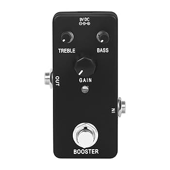 ギター Booster Amazon | Dickly エレキギターエフェクター ハイゲイン
